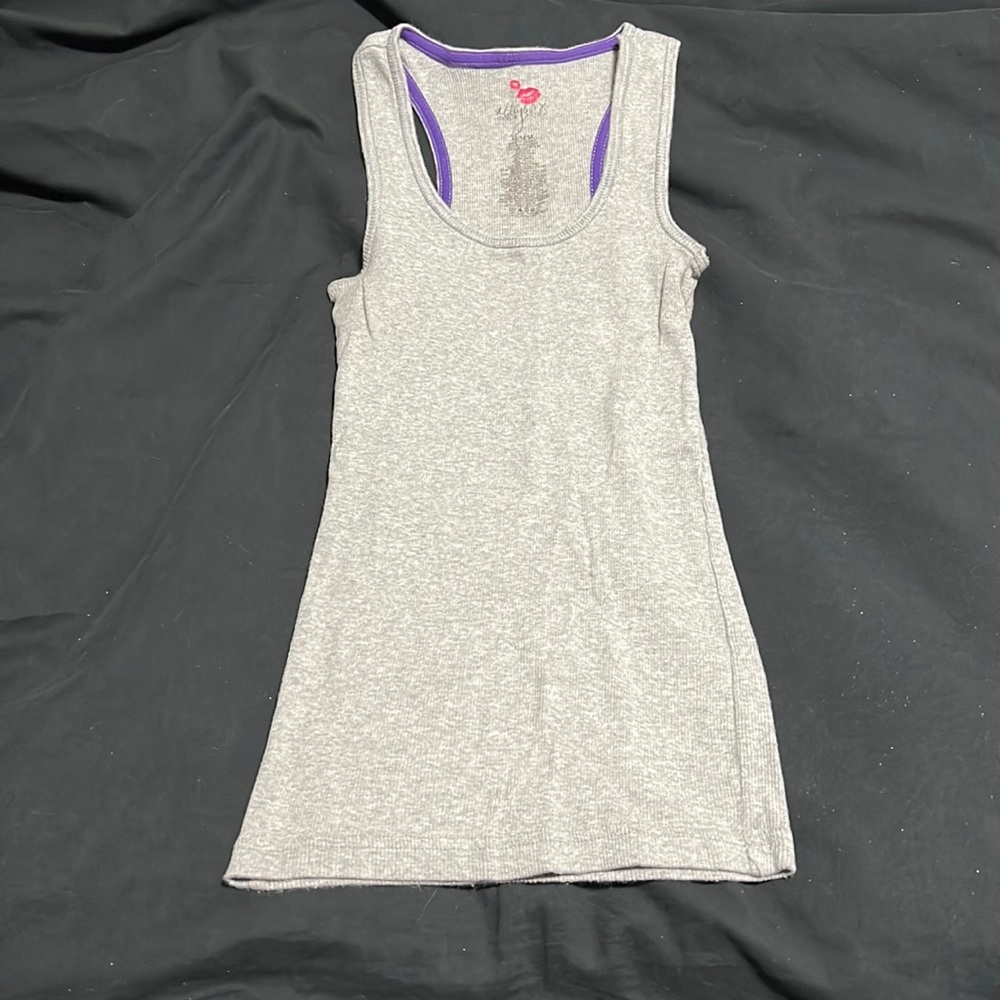 Grey Miley Cyrus tank top